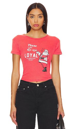 Loyal Baby Rib Tee in Red. - size L (also in M, S, XL, XS) - The Laundry Room - Modalova