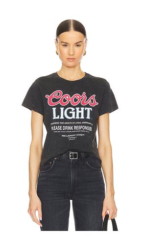 Camiseta perfecta coors light en color negro talla L en - Black. Talla L (también en M, S, XS) - The Laundry Room - Modalova