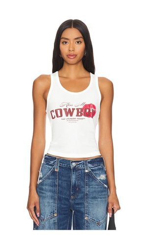 Kiss Me Cowboy Rib Tank in . Size M, S - The Laundry Room - Modalova