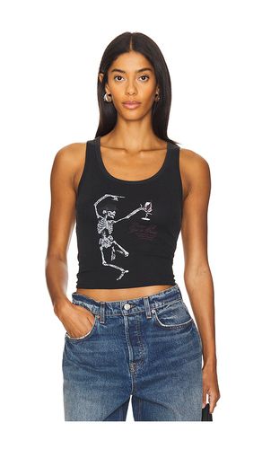 Dance Til You're Dead Rib Tank in Black. - size L (also in M, S, XL, XS) - The Laundry Room - Modalova