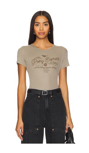 Pony Express Baby Rib Tee in Brown. - size L (also in M, S, XL, XS) - The Laundry Room - Modalova