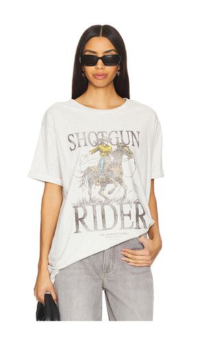 Shotgun rider oversized tee en color gris claro talla L en - Light Grey. Talla L (también en M, S, XL, XS) - The Laundry Room - Modalova