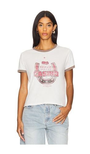 Houston High Roller Casino Perfect Ringer Tee in White. - size L (also in M, S, XL, XS) - The Laundry Room - Modalova