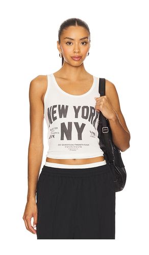 Welcome To New York Rib Tank Top in . Size L. Also in S, XL - The Laundry Room - Modalova
