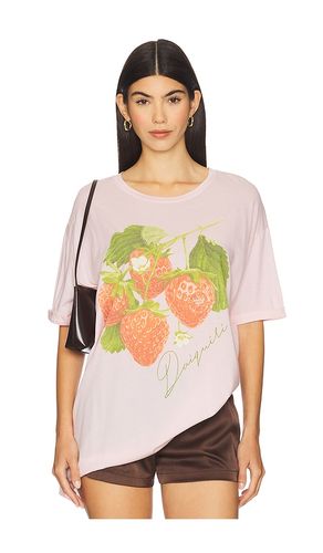 Strawberry Daiquiri Oversized Tee in Blush. - size L (also in M, S, XL, XS) - The Laundry Room - Modalova