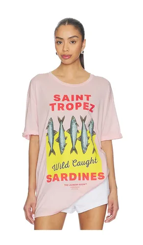 Saint Tropez Sardines Oversized Tee in Blush. - size M (also in XL, XS) - The Laundry Room - Modalova