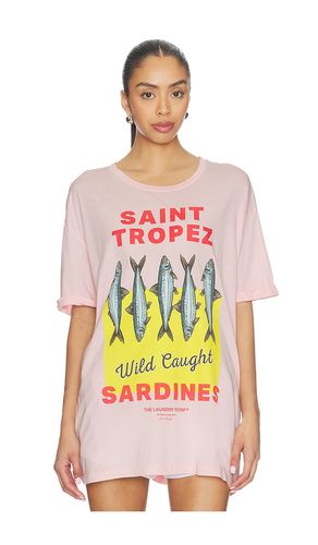 Saint Tropez Sardines Oversized Tee in Blush. - size M (also in S, XL, XS) - The Laundry Room - Modalova