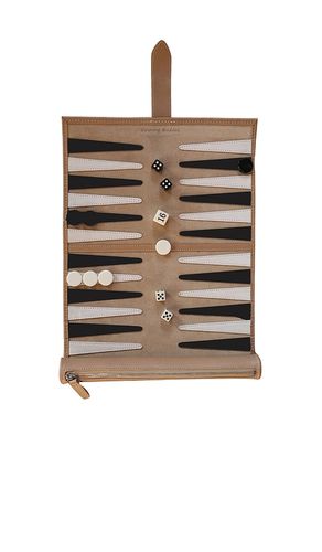 Manhattan Travel Backgammon Board in - Throwing Doubles - Modalova