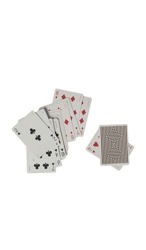 Leather Playing Card Set in - Throwing Doubles - Modalova
