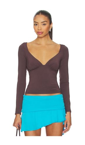 Oisin Top in Brown. - size L (also in M, S, XL, XS) - The Line by K - Modalova