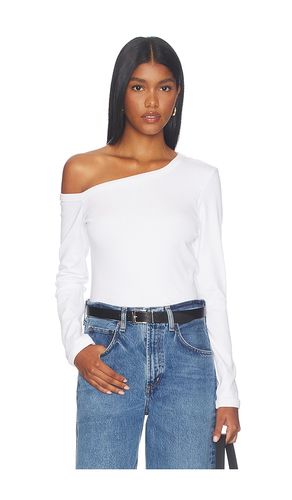 Hudson Asymmetrical Long Sleeve Top in . Taglia L. Also in M, S, XS - The Line by K - Modalova