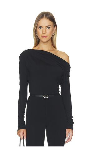 Jana Long Sleeve Draped Top in . - size L (also in M, S, XL, XS) - The Line by K - Modalova
