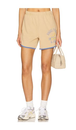 Angel Track & Field Vintage Sweatshorts in Taupe. - size L/XL (also in M/L, S/M, XS) - The Mayfair Group - Modalova