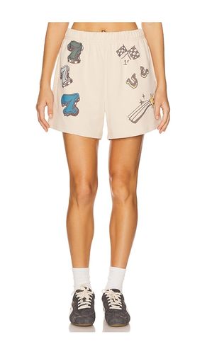Feeling Lucky Sweatshorts in Beige. - size L/XL (also in M/L, S/M, XS) - The Mayfair Group - Modalova