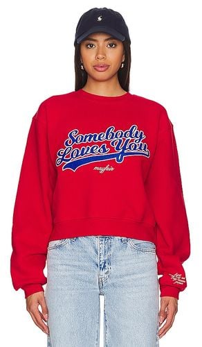 Somebody Loves You Sweatshirt in . - size L/XL (also in M/L) - The Mayfair Group - Modalova