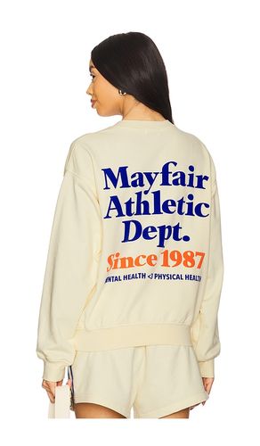 Mayfair Athletic Dept Crewneck in ,Cream. - size M/L (also in S/M, XS) - The Mayfair Group - Modalova