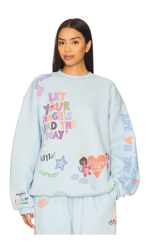 Angels All Around Sweatshirt in Baby . - size L/XL (also in M/L, S/M, XS) - The Mayfair Group - Modalova