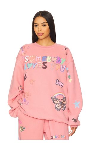 Somebody Loves You Sweatshirt in . - size L/XL (also in M/L, S/M, XS) - The Mayfair Group - Modalova