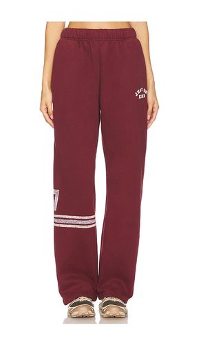 Just Be Fucking Kind Sweatpants in Burgundy. - size L/XL (also in M/L, S/M, XS) - The Mayfair Group - Modalova