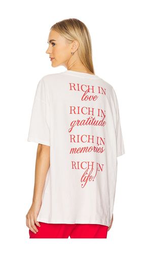Rich in Life Oversized Tee in . - size M/L (also in S/M) - The Mayfair Group - Modalova