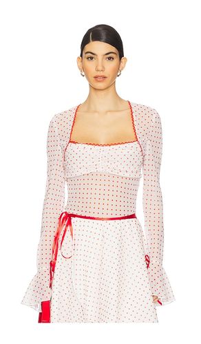 Franny Top in Red. - size L (also in M, S, XS) - Tyler McGillivary - Modalova