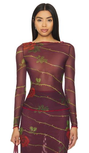 Briar Long Sleeve in Burgundy. - size M (also in S, XS) - Tyler McGillivary - Modalova