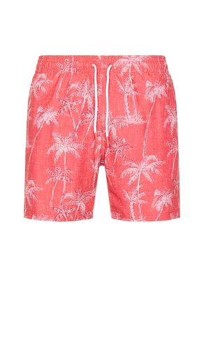 Sano 6.5 Swim Short in Red. - size L (also in M, S, XL/1X) - Trunks Surf & Swim Co. - Modalova