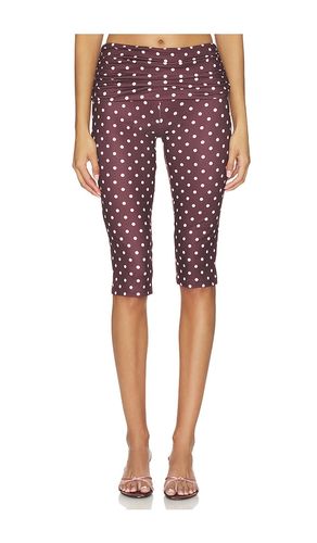 Vali Polka Dot Capri Pant in . - size XXS (also in XS, S, M, L, XL) - Tiger Mist - Modalova