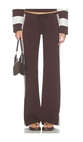 Collins Track Pant in Chocolate. - size M (also in S, XS) - Tiger Mist - Modalova