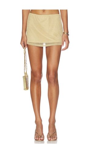 Octavia Mini Skirt in . Size L. Also in S, XXS - Tiger Mist - Modalova