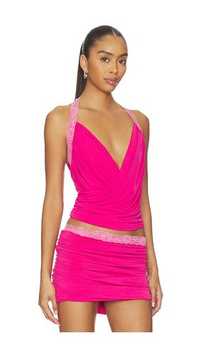 Persi Cross Front Cowl Top in . Taglia S. Also in M, L - Tiger Mist - Modalova