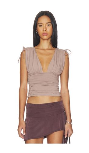 Halona Top in Brown. - size S (also in M, XXS, XS, L, XL) - Tiger Mist - Modalova
