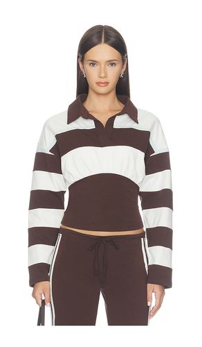 Collins Rugby Top in Chocolate. - size M (also in S, XS) - Tiger Mist - Modalova