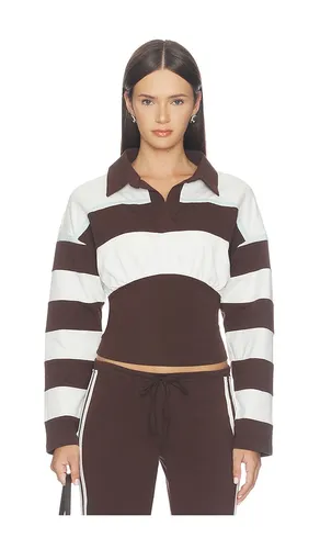 Collins Rugby Top in . Taglia S. Also in M - Tiger Mist - Modalova
