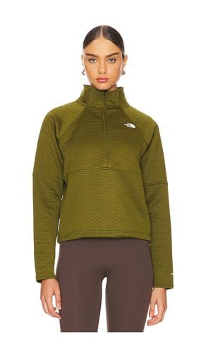 Dot Knit Thermal 1/4 Zip in Olive. - size L (also in M, S, XL/1X, XS) - The North Face - Modalova