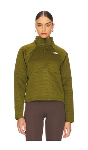 Dot Knit Thermal 1/4 Zip in Olive. - size L (also in S, XL/1X, XS) - The North Face - Modalova