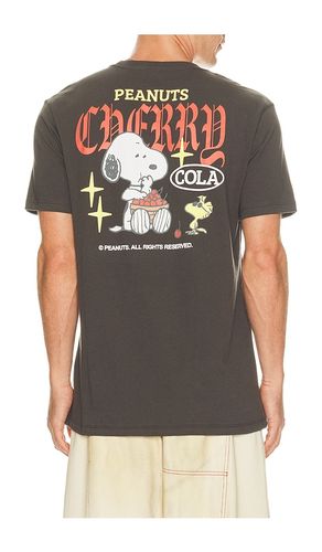 Peanuts Cherry Cola Tee in Black. - size L (also in M, S, XL/1X, XS) - The Forecast Agency - Modalova