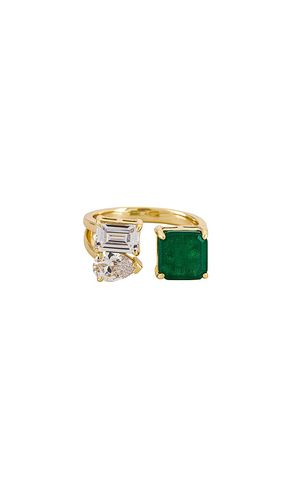 Anillo avery en color verde talla 5 en - Green. Talla 5 (también en 6, 7, 8) - The M Jewelers NY - Modalova