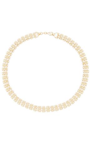 Collar porto link en color oro metálico talla all en - Metallic Gold. Talla all - The M Jewelers NY - Modalova