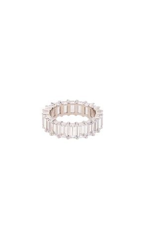 The Emerald Cut Pave Ring in Metallic . - size 5 (also in 6, 7, 8) - The M Jewelers NY - Modalova