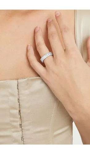 The Emerald Cut Pave Ring in . Size 5. Also in 8 - The M Jewelers NY - Modalova
