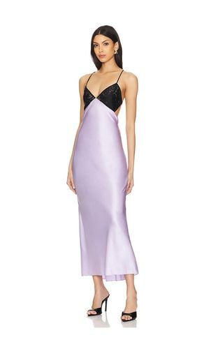 Vestido midi bias en color lavanda talla 0 en - Lavender. Talla 0 (también en 10, 2, 6, 8) - The Sei - Modalova