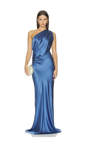 Draped One Shoulder Gown in Blue. - size 4 (also in 6) - The Sei - Modalova