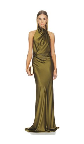 Halter Drape Bias Gown in . Taglia 0. Also in 2, 4, 6, 8 - The Sei - Modalova