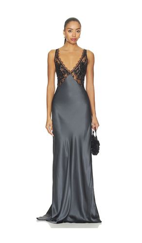 Lace Bodice Gown in Grey. - size 4 (also in 6) - The Sei - Modalova