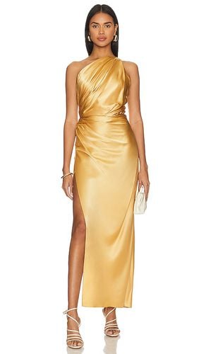 X REVOLVE Asymmetrical Draped Dress in Tan. - size 2 (also in 4, 6) - The Sei - Modalova