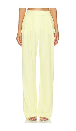 Double Pleat Trouser in Lemon. - size 2 (also in 4, 6, 8) - The Sei - Modalova