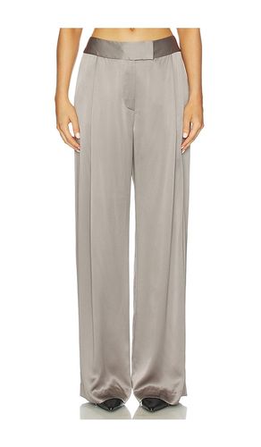 Relaxed Trouser in Metallic Silver. - size 0 (also in 2, 4, 6, 8) - The Sei - Modalova