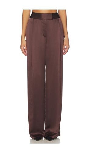 Relaxed Trouser in Chocolate. - size 0 (also in 2, 4, 6, 8) - The Sei - Modalova