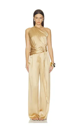 Asymmetrical Drape Top With Tail in Brown. - size 0 (also in 2, 4, 8) - The Sei - Modalova